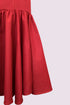 PALMAR HALTER DRESS CUT SILHOUTTE SKIRT RED