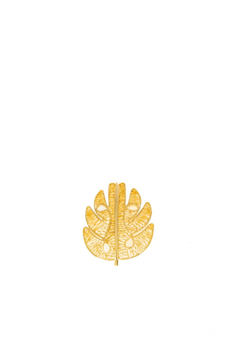 Costilla de Adán Gold Plated Pin