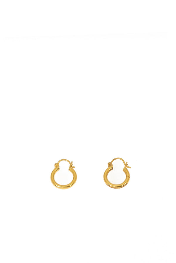 Gold Plated Small Hoops