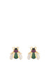 Details on Green Crystal Fly Stud Earrings
