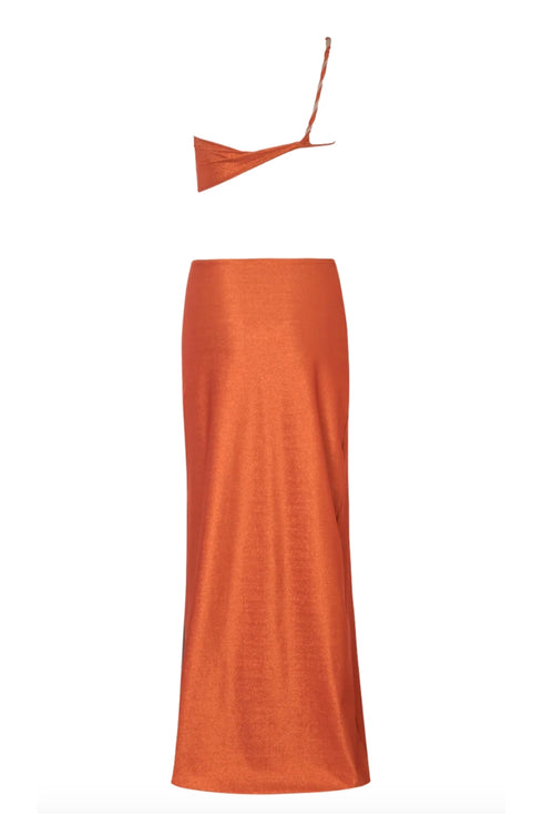 Luana Maxi Cut Out Dress Amber