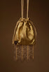 Fringed Golden Bag