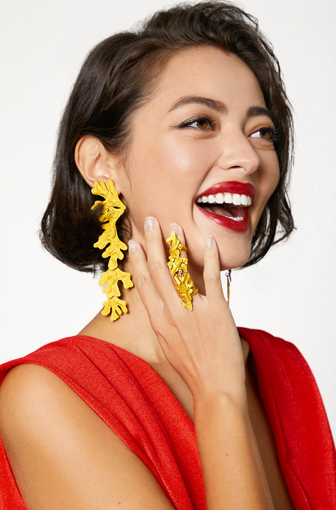 Bonelia Earrings Gold