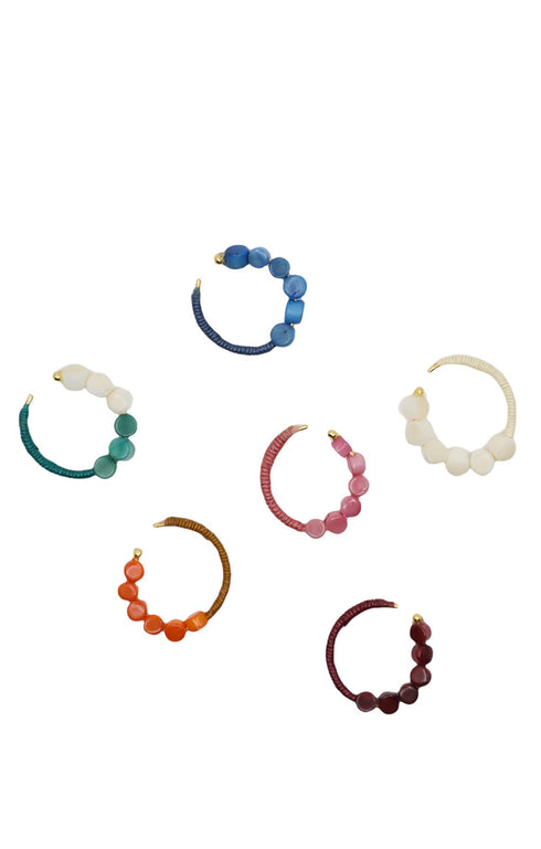 Kore Maxi Ring in Red