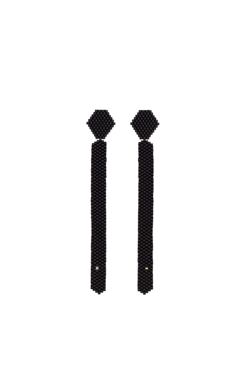 Black Rain Earrings