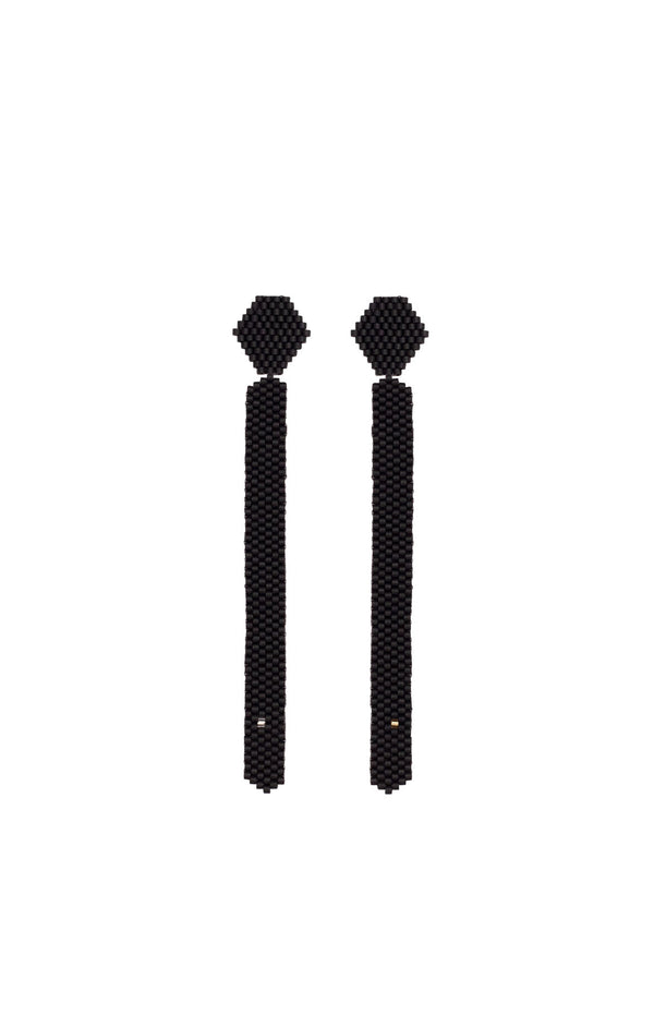 Black Rain Earrings