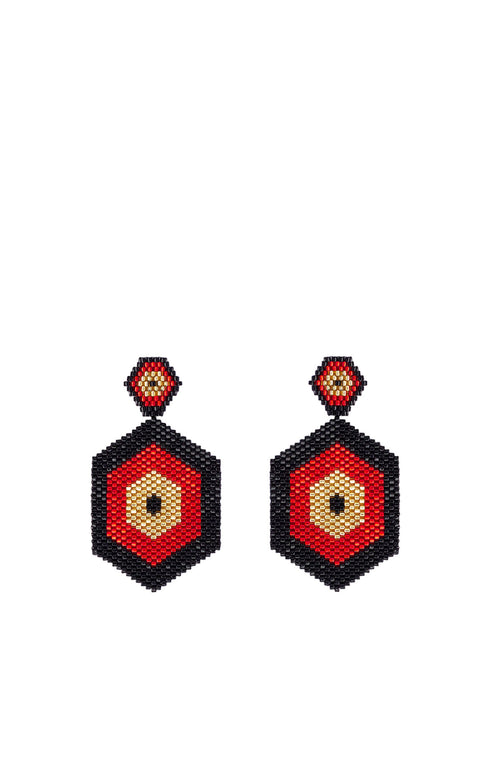 Aforismo Reina Roja Earrings