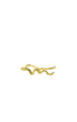 Gold Snake Single Earring