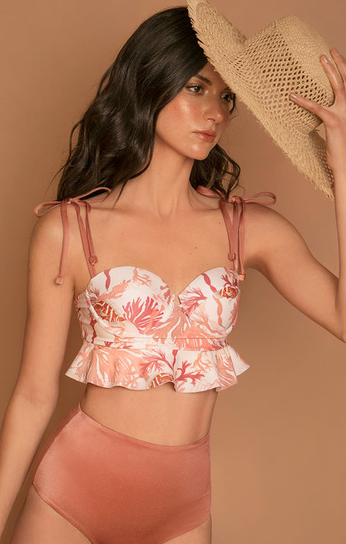 Flor de la Mar Bikini Top