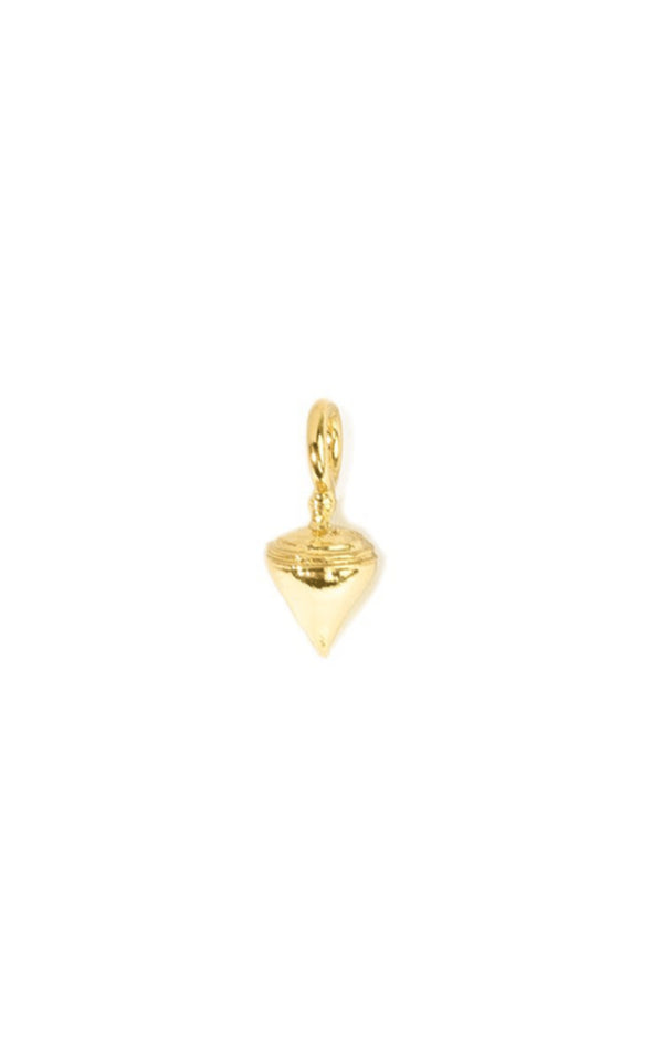 Gold Mini Spin Charm