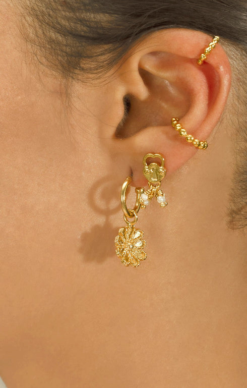 Gold Galaxia Ear Cuff Set