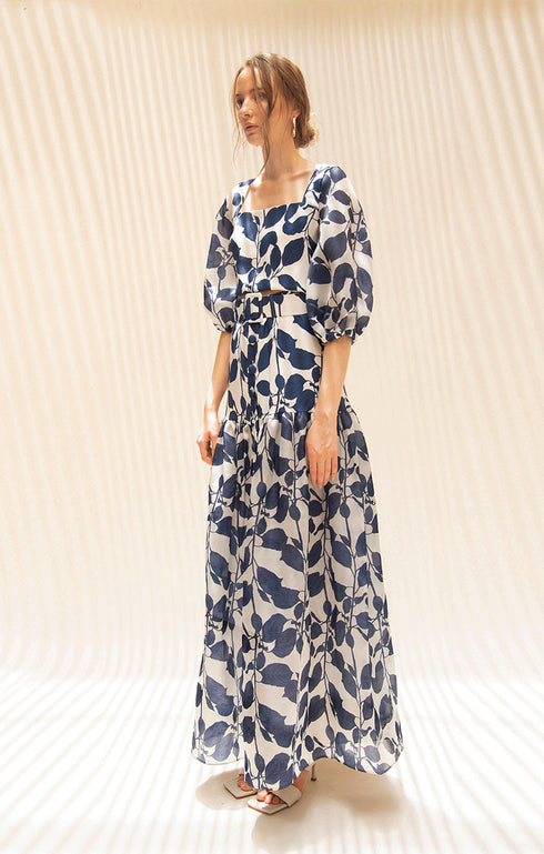 Baggy Sleeves Crop Top