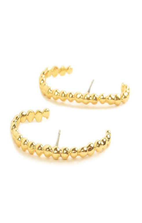 Gold Cuff Earrings