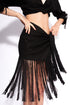 Atikki Fringe Cover Up Black