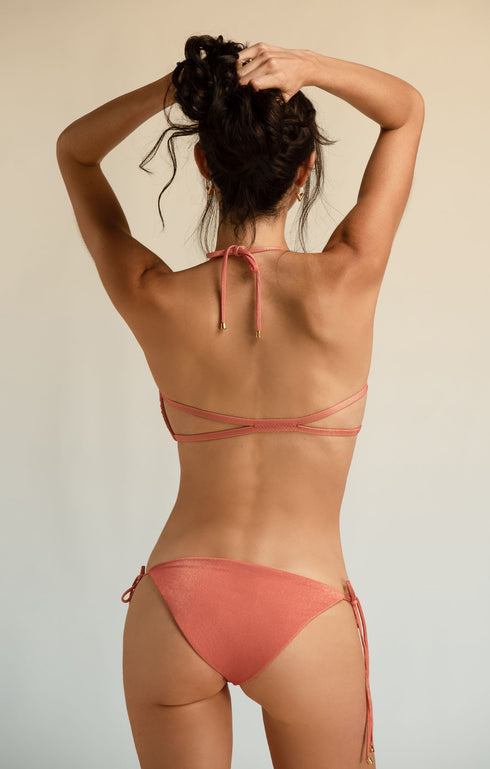 Lurex Bandeau Bikini