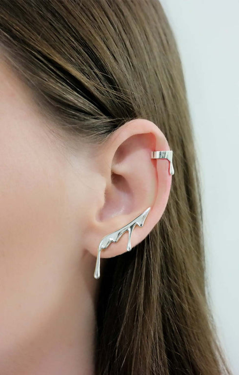 Dripping Ear Climber Ear Cuff