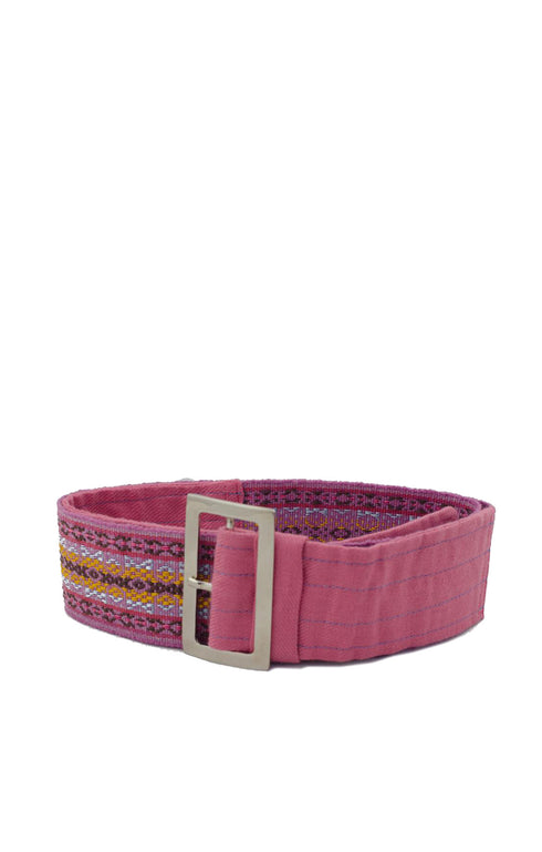 Light Pink Artisan Ethnic Belt