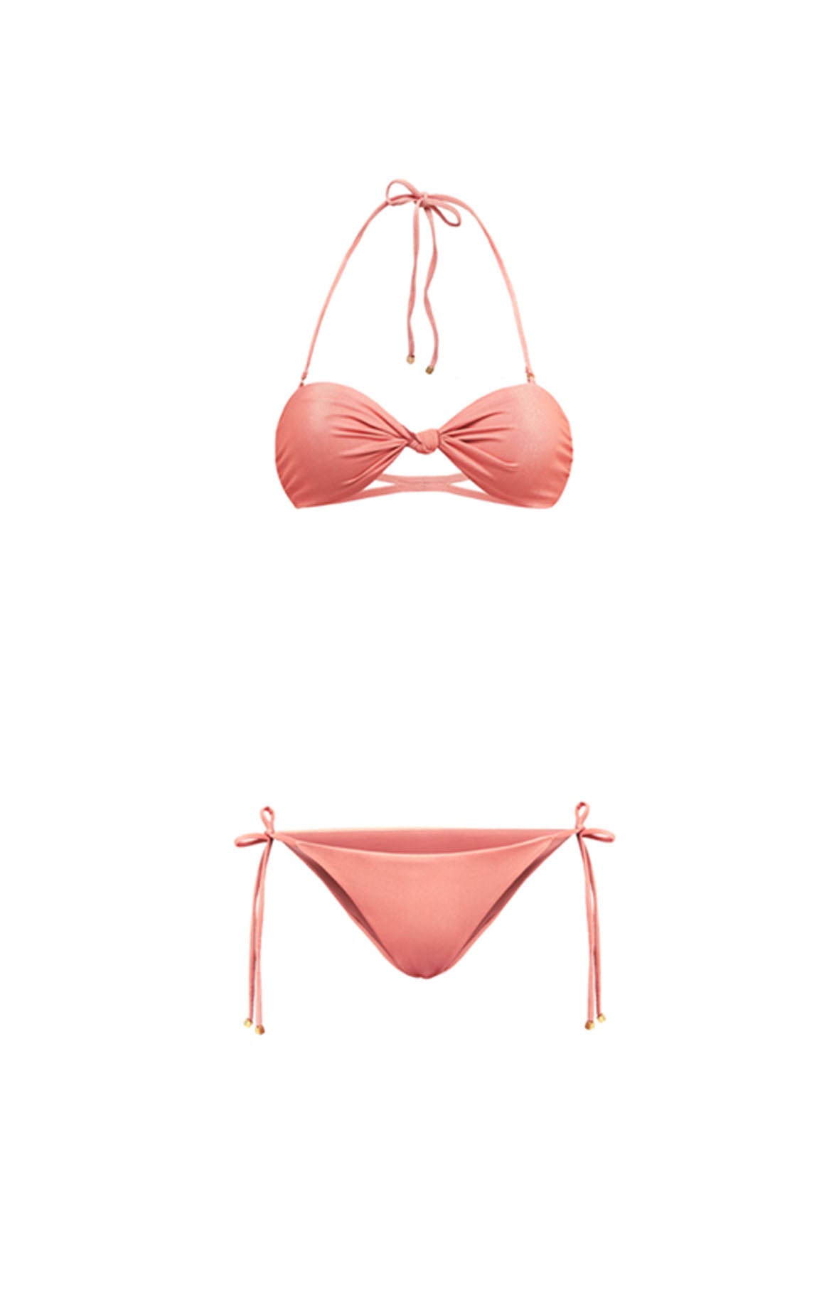 Lurex Bandeau Bikini