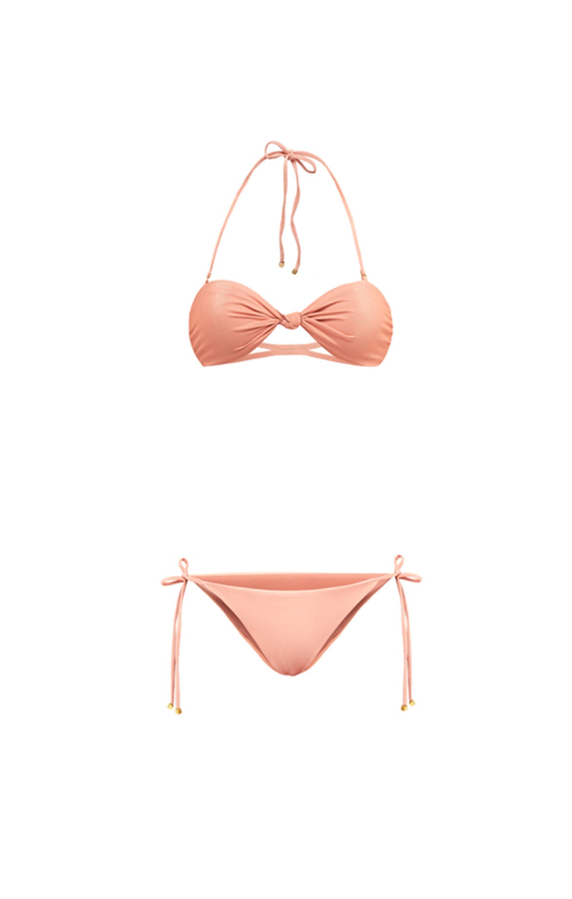 Lurex Bandeau Bikini