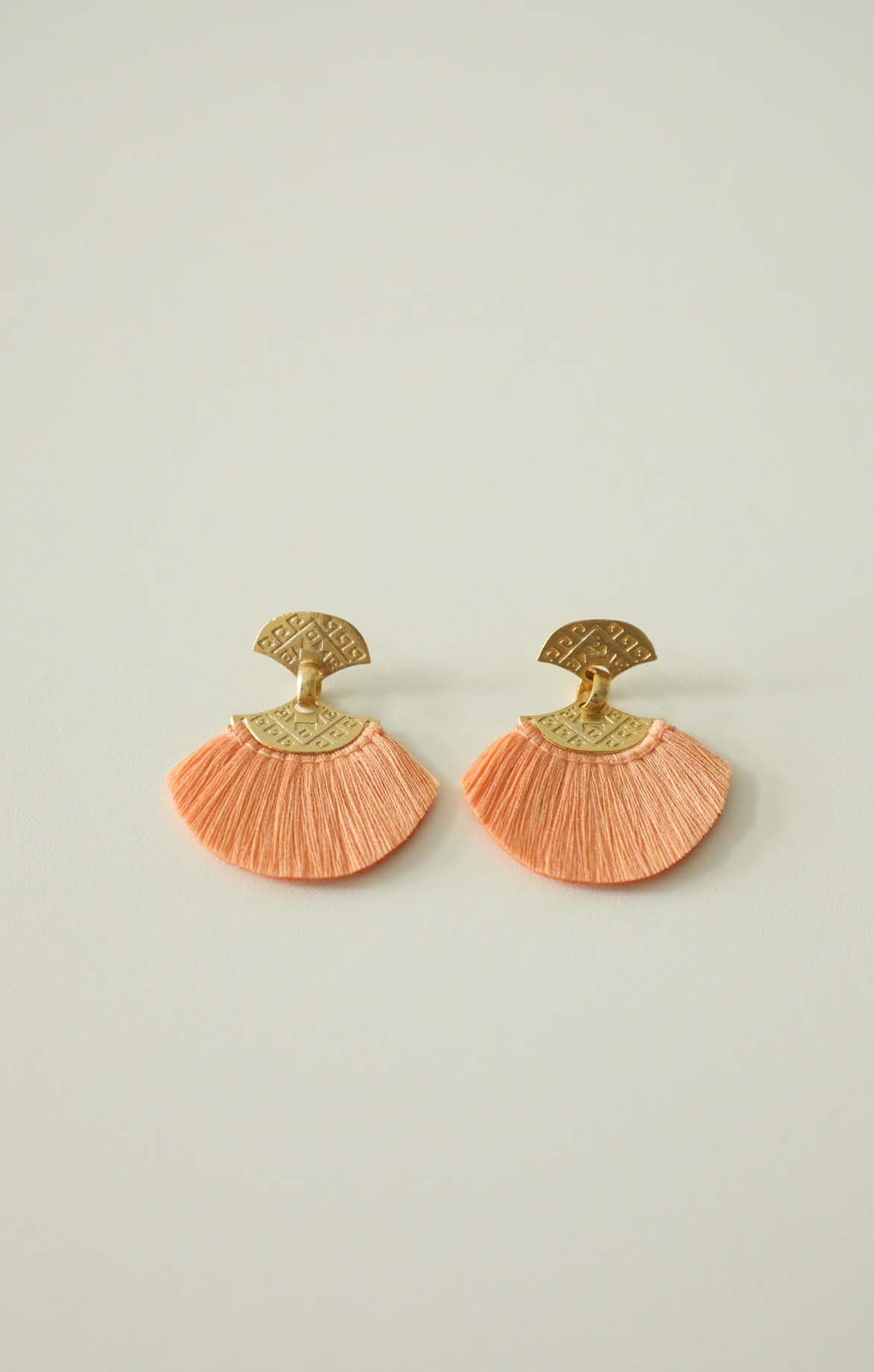 Handwoven Cotton Thread Earrings