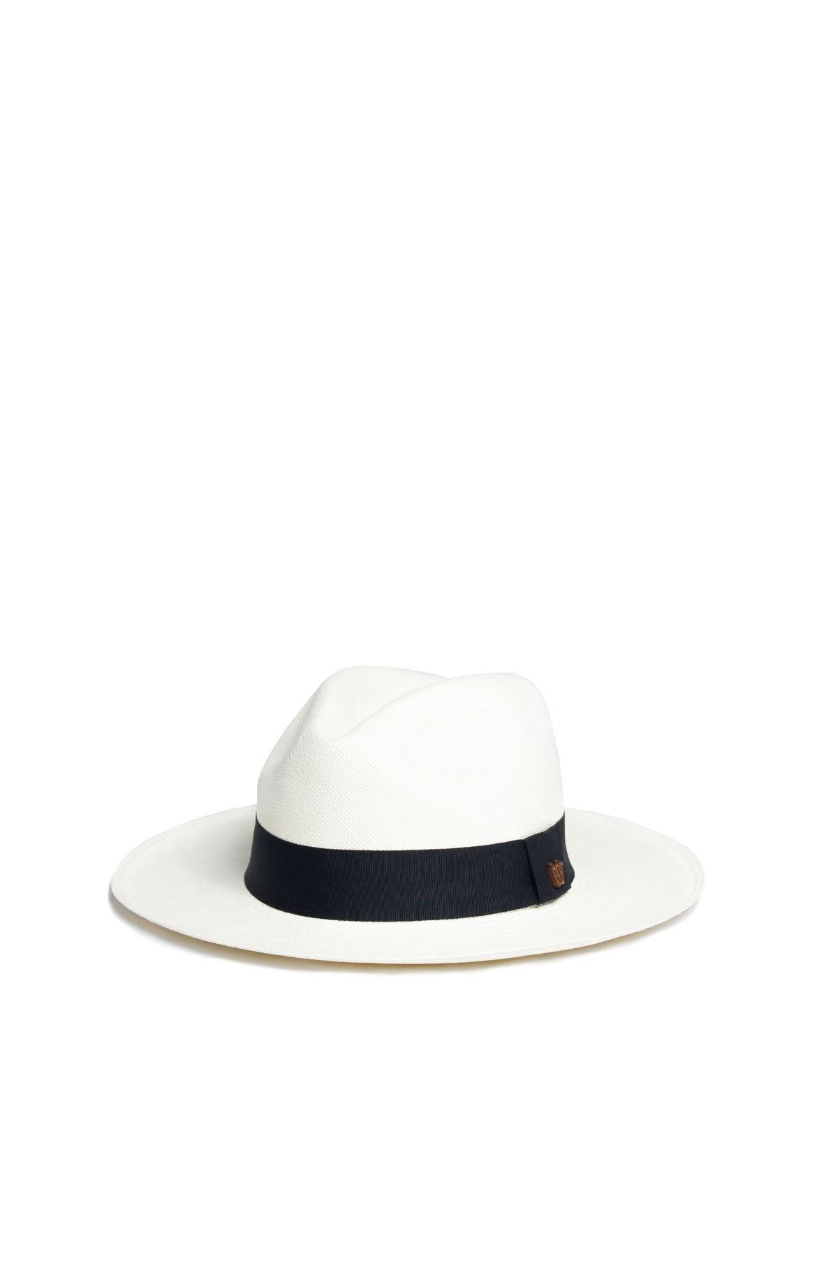 White Woven Panama Hat