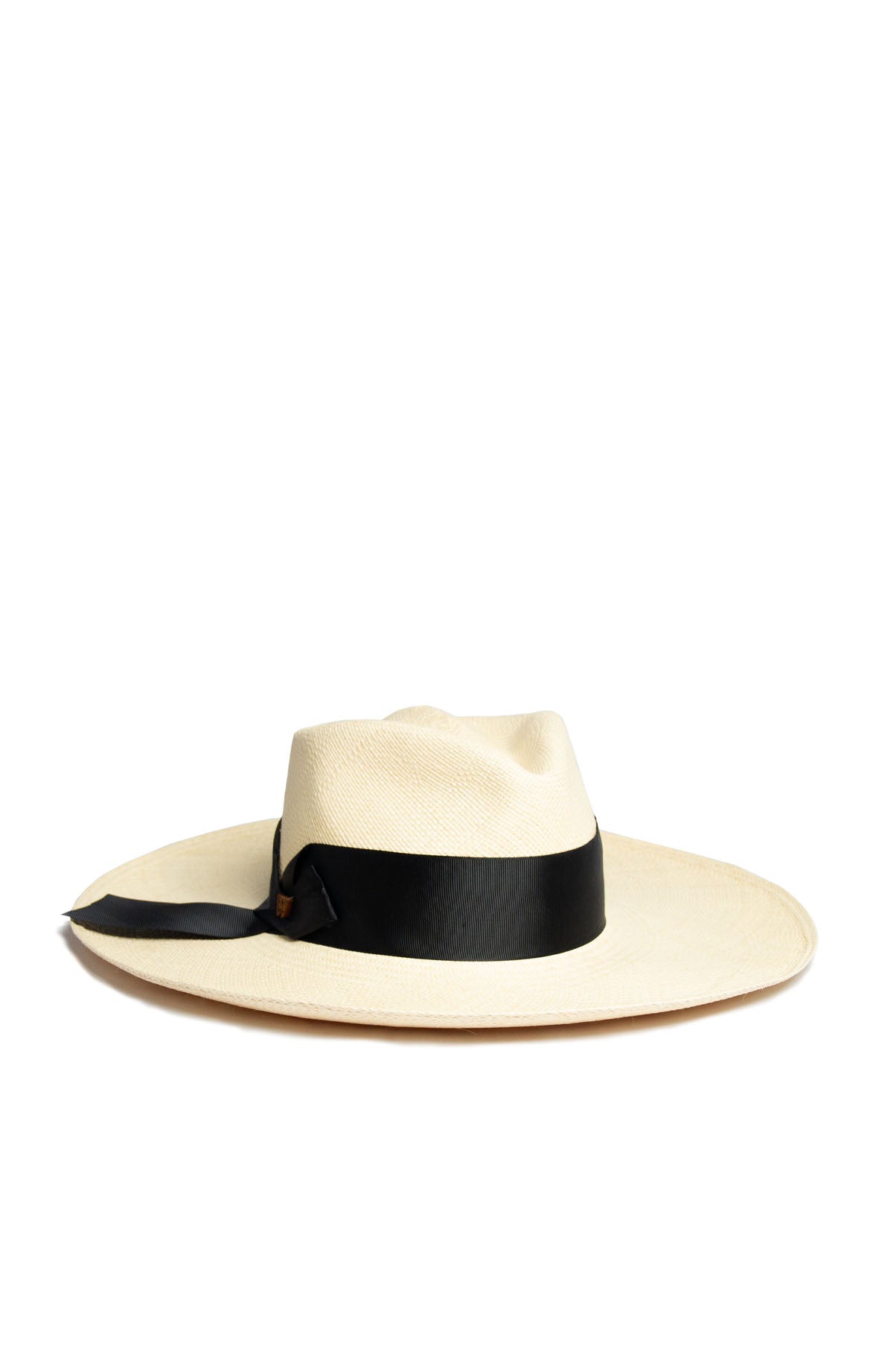 White Diamond Toquilla Straw Hat